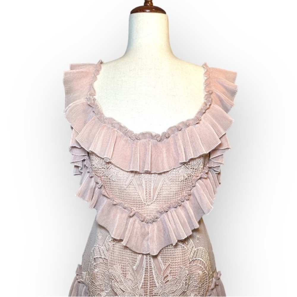 ❌SOLD❌ALICE MCCALL LOVEBIRDS DRESS ROSE PINK SIZE 6 - Picture 5 of 17
